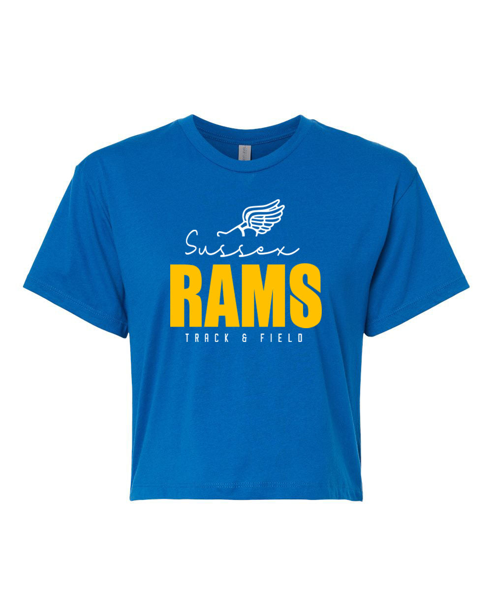 Sussex Rams Track Crop Top Design 4