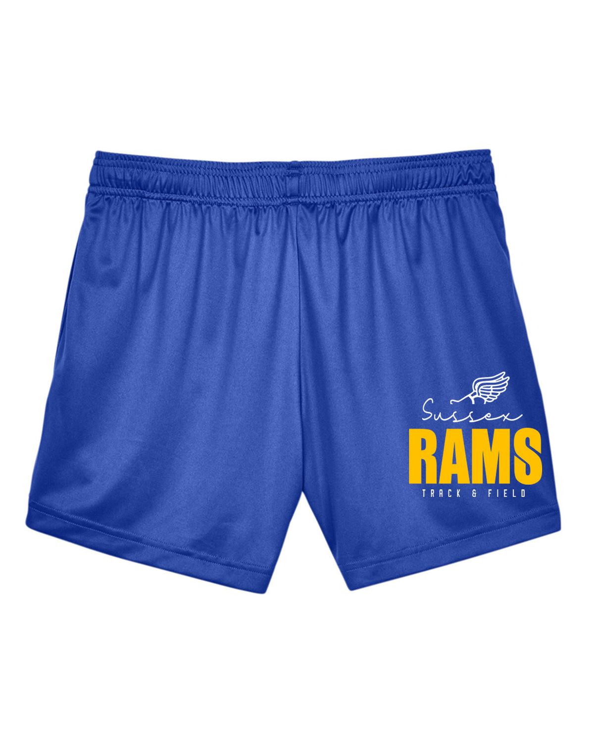 Sussex Rams Track Ladies Performance Shorts Design 4