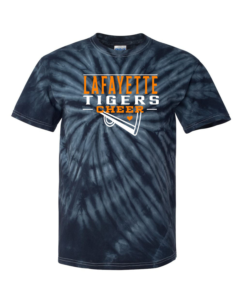 Lafayette Tigers Tie Dye t-shirt Design 1