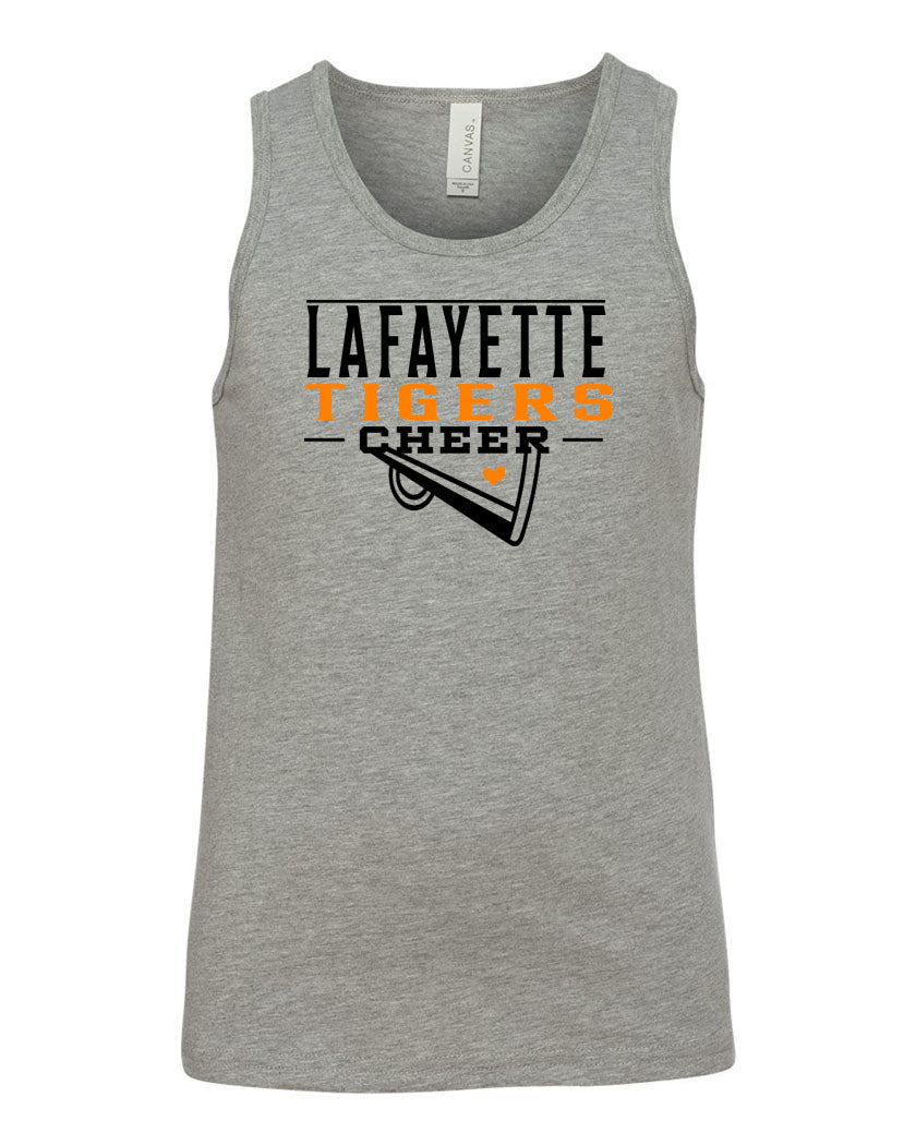 Tigers Cheer Muscle Tank Top Design 1