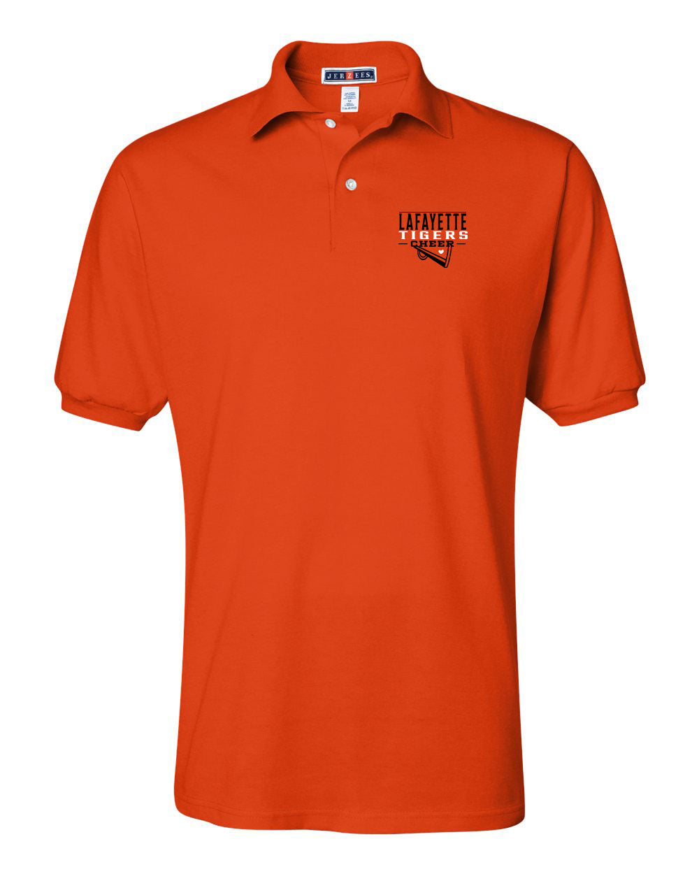 Tigers Cheer Polo T-Shirt Design 1