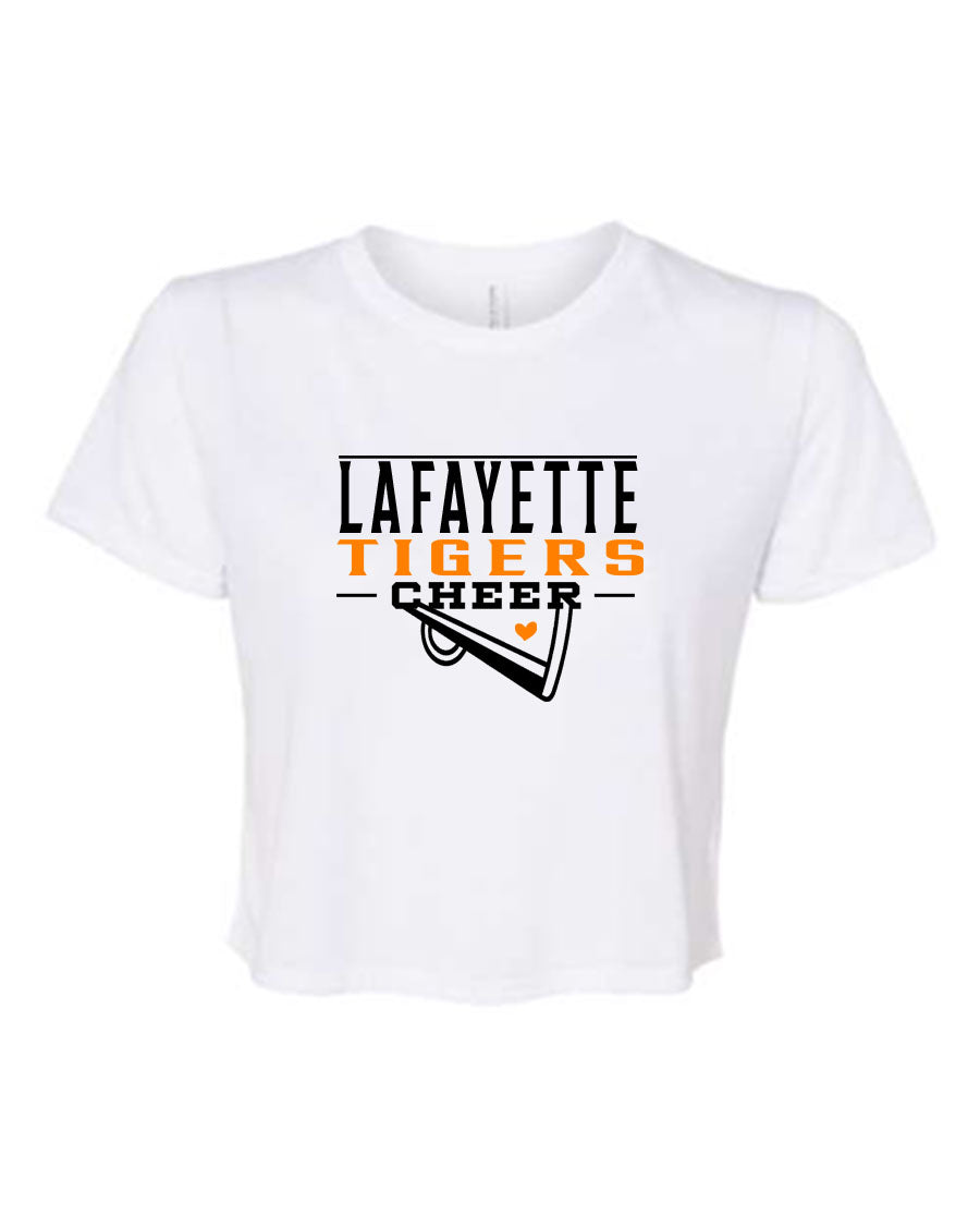 Tigers Cheer Crop Top Design 1