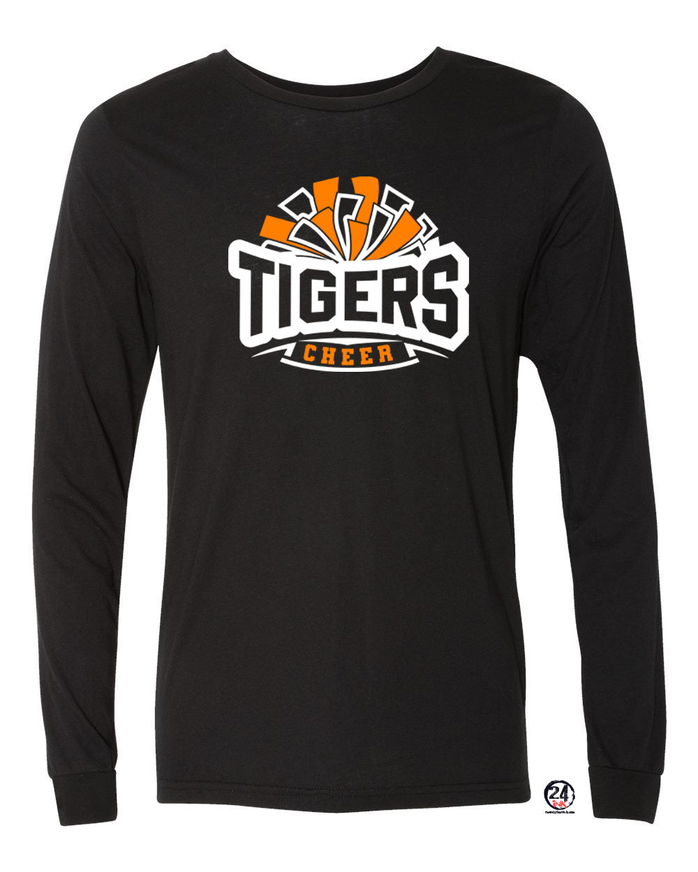 Tigers Cheer Long Sleeve Shirt Design 2