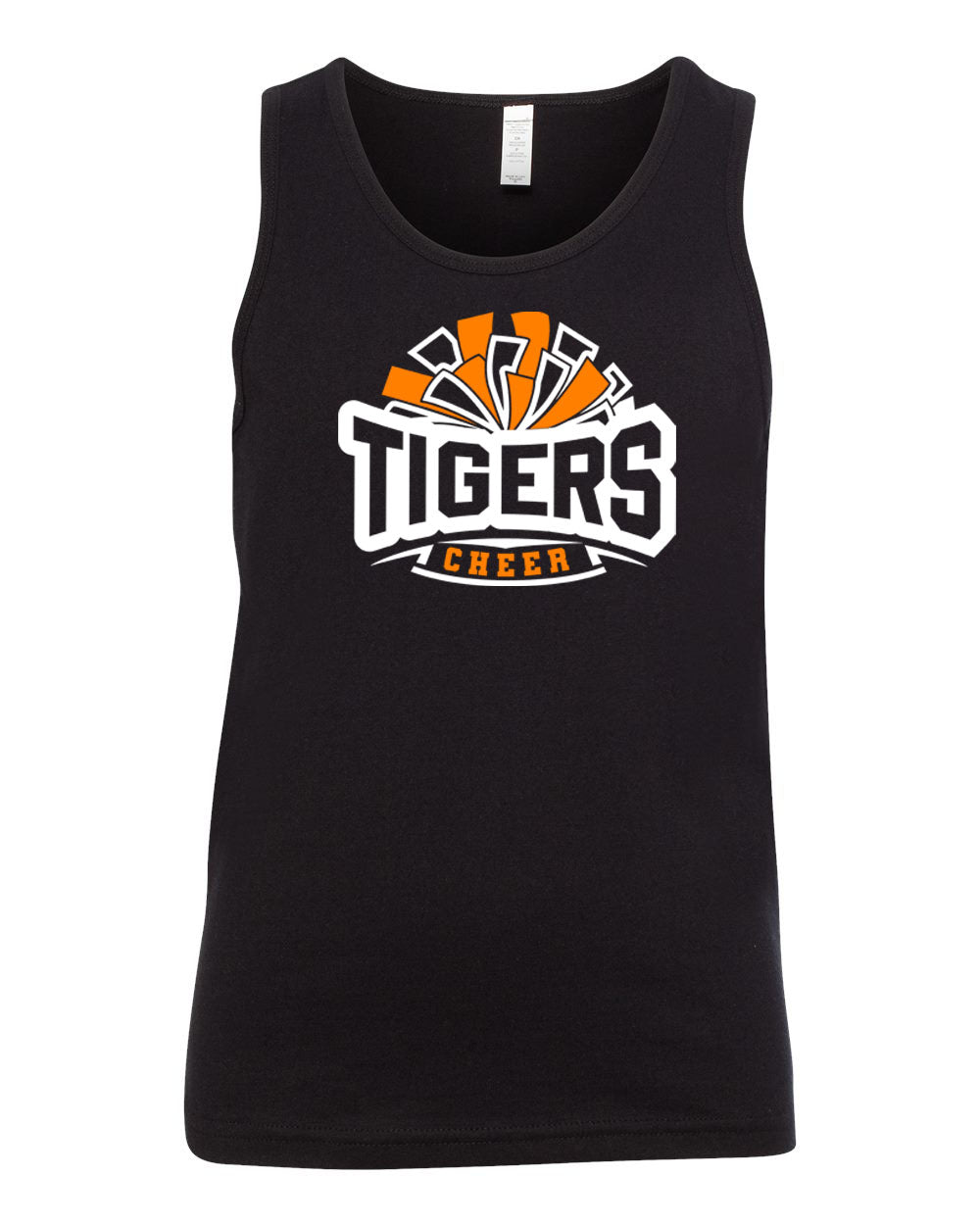 Tigers Cheer Muscle Tank Top Design 2