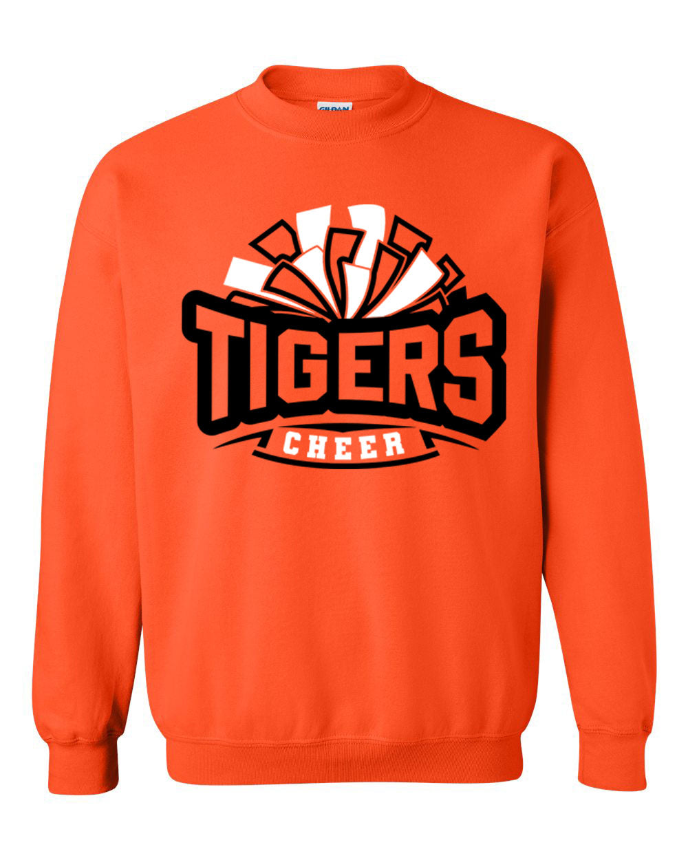 Tigers Cheer non hooded sweatshirt Design 2