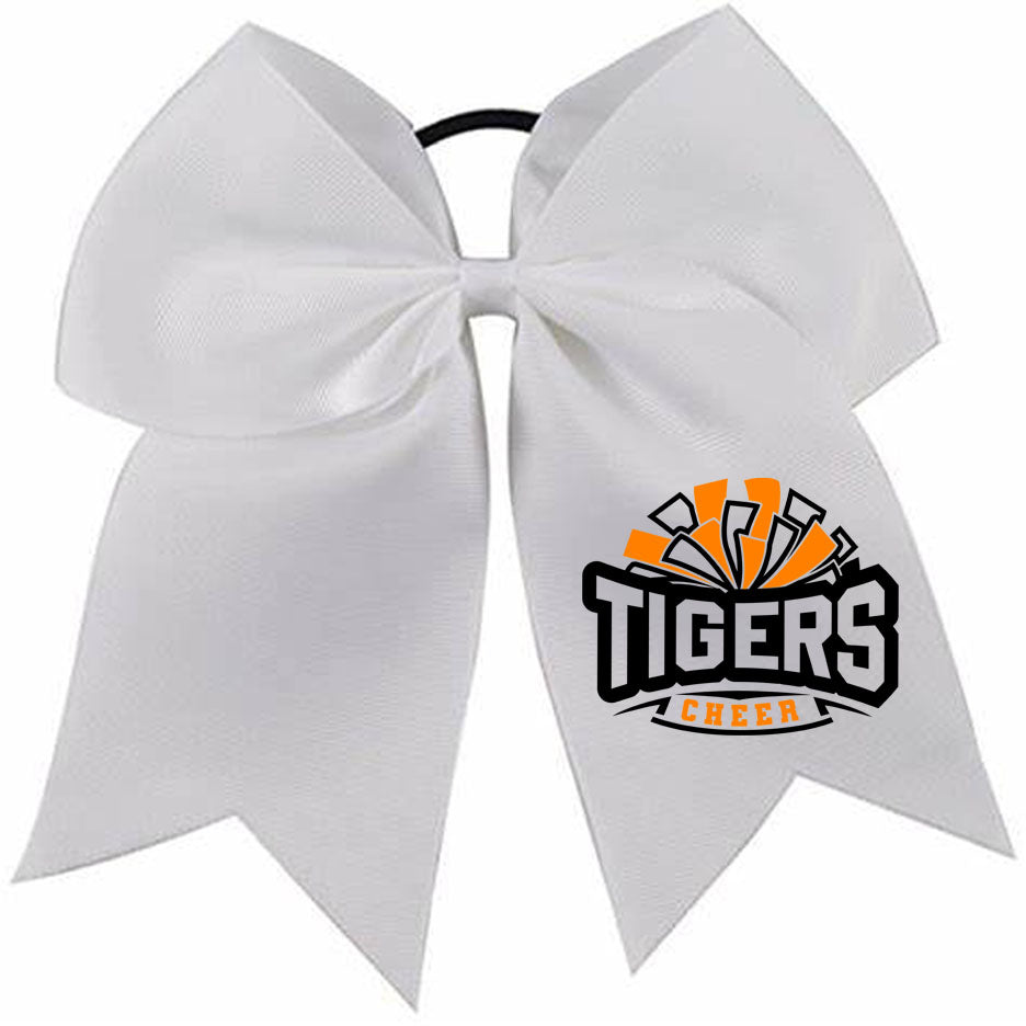 Tigers Cheer Bow Design 2
