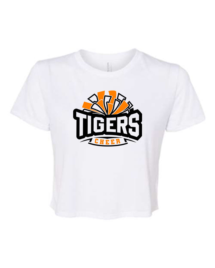 Tigers Cheer Crop Top Design 2
