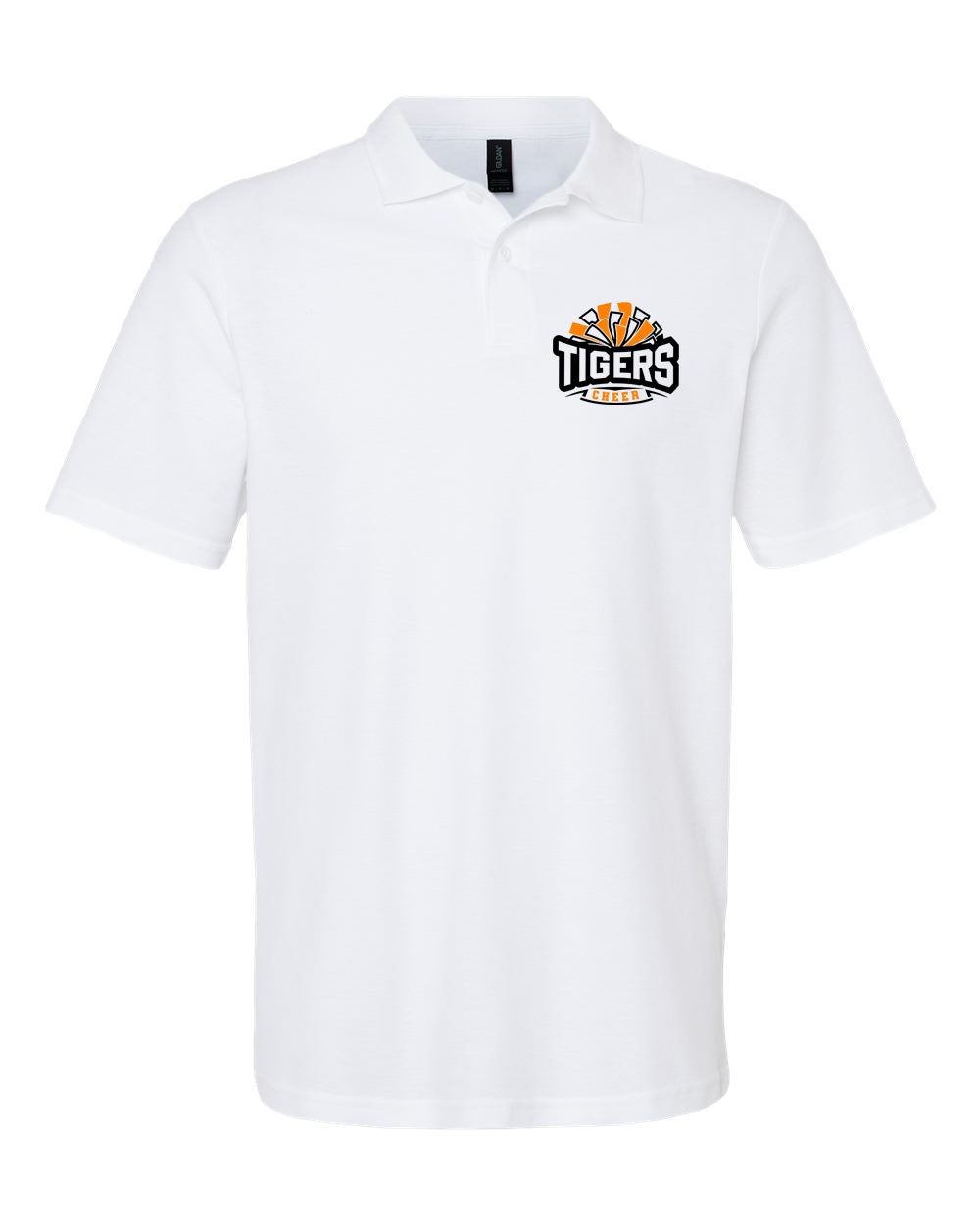 Tigers Cheer Polo T-Shirt Design 2