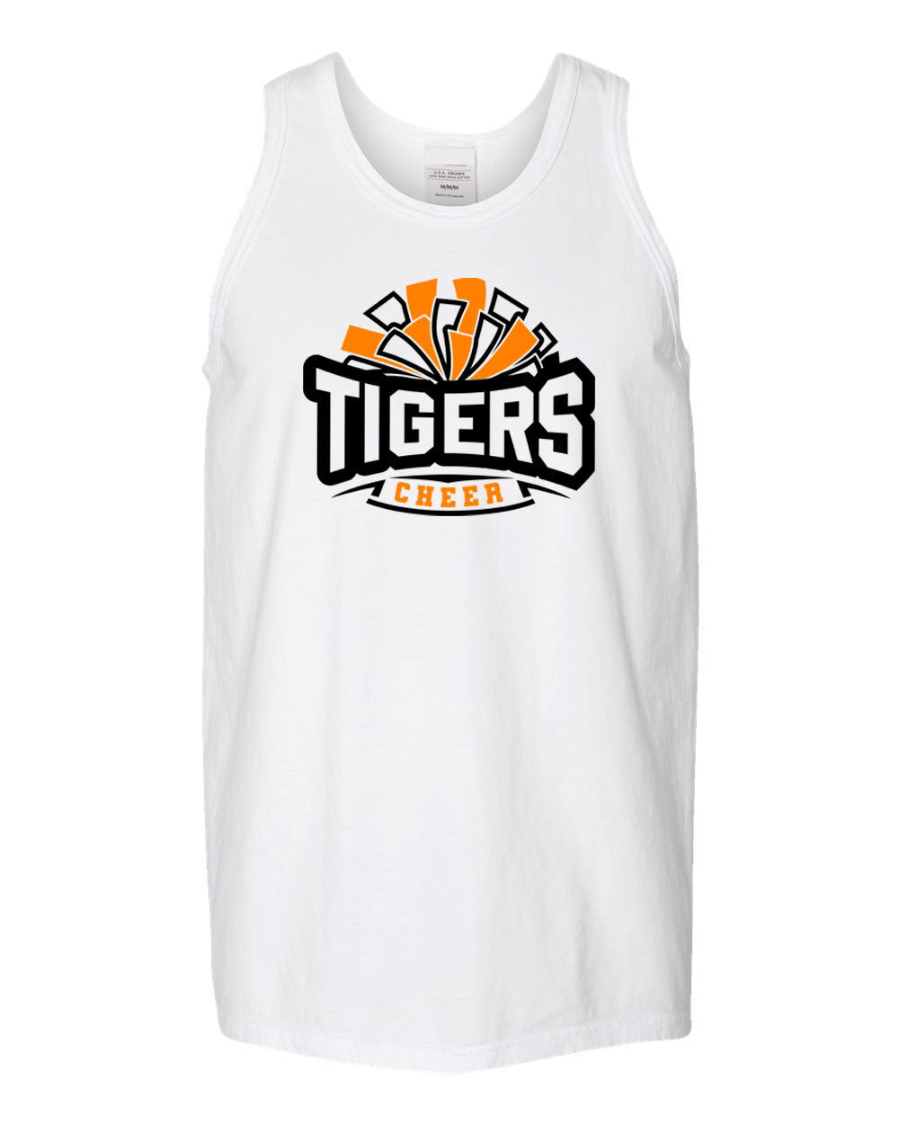 Tigers Cheer Muscle Tank Top Design 2