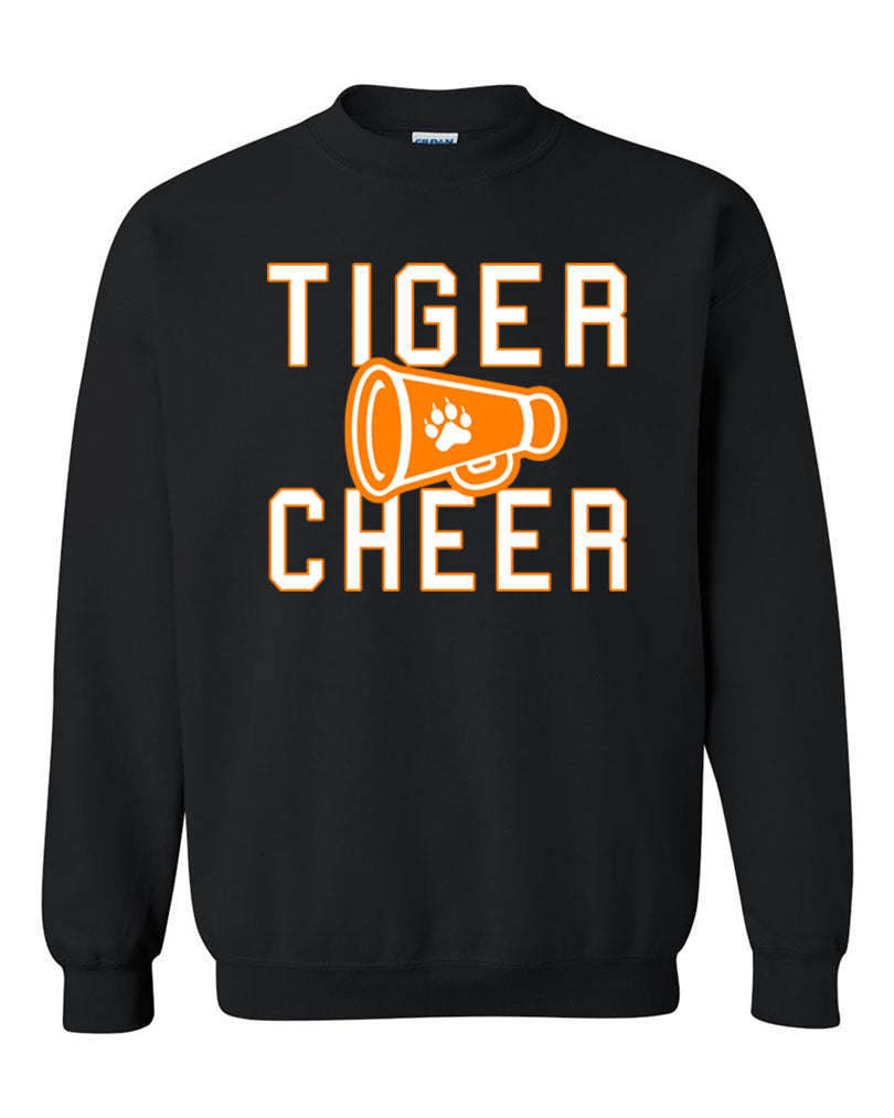 Tigers Cheer non hooded sweatshirt Design 3