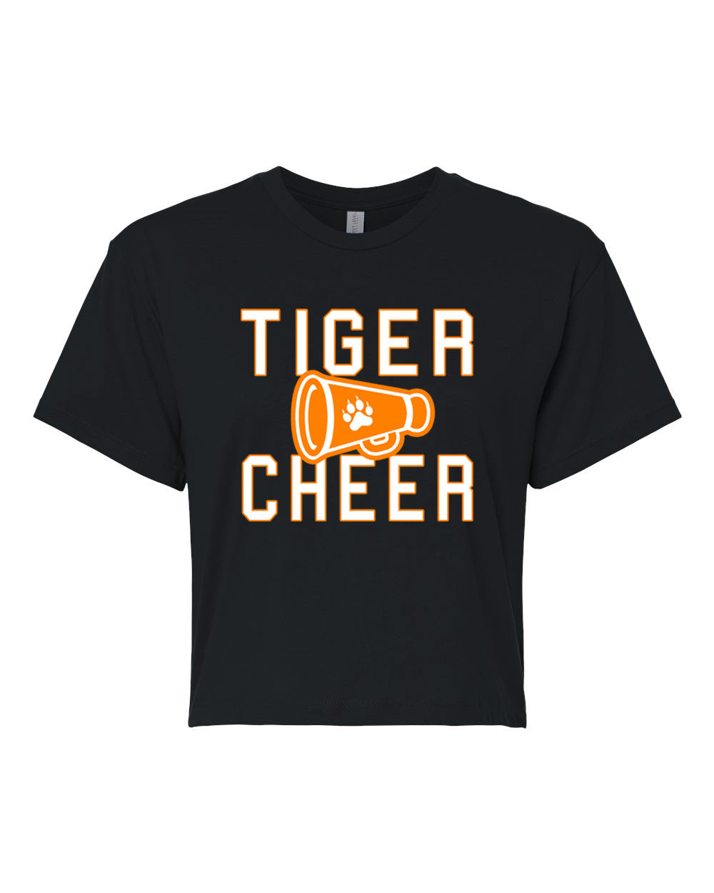 Tigers Cheer Crop Top Design 3