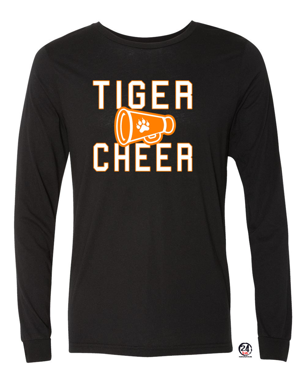 Tigers Cheer Long Sleeve Shirt Design 3