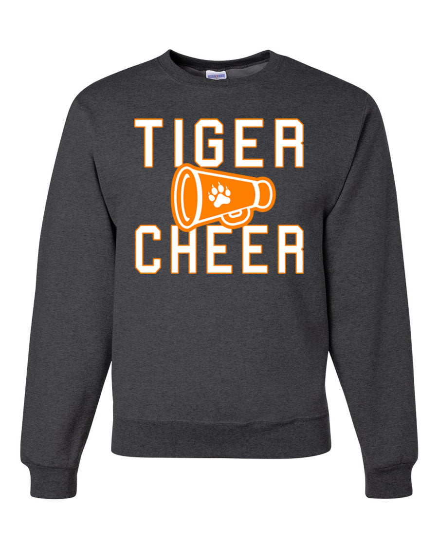 Tigers Cheer non hooded sweatshirt Design 3