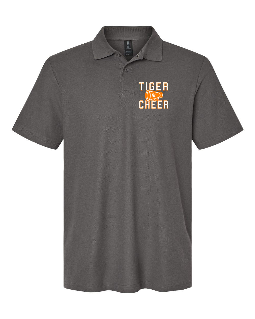 Tigers Cheer Polo T-Shirt Design 3