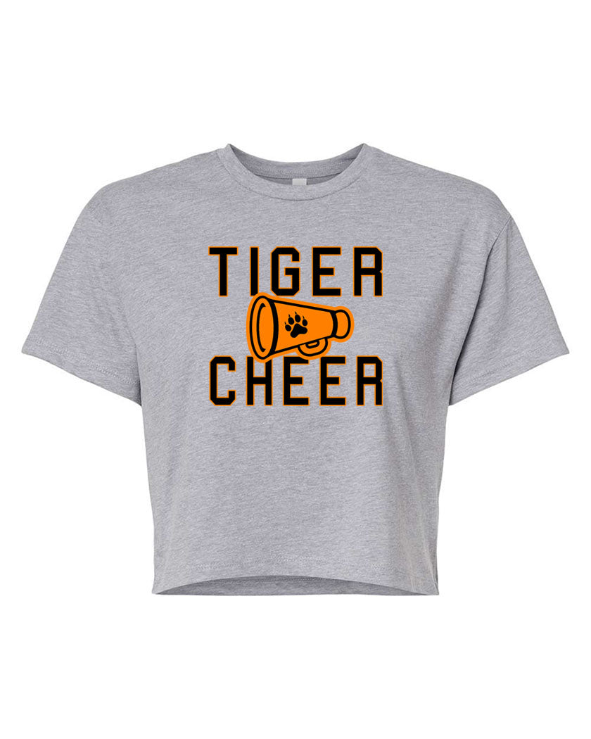 Tigers Cheer Crop Top Design 3