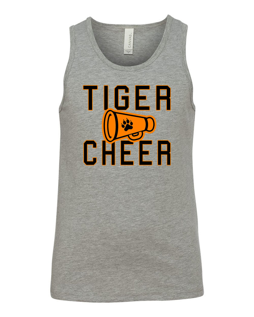 Tigers Cheer Muscle Tank Top Design 3