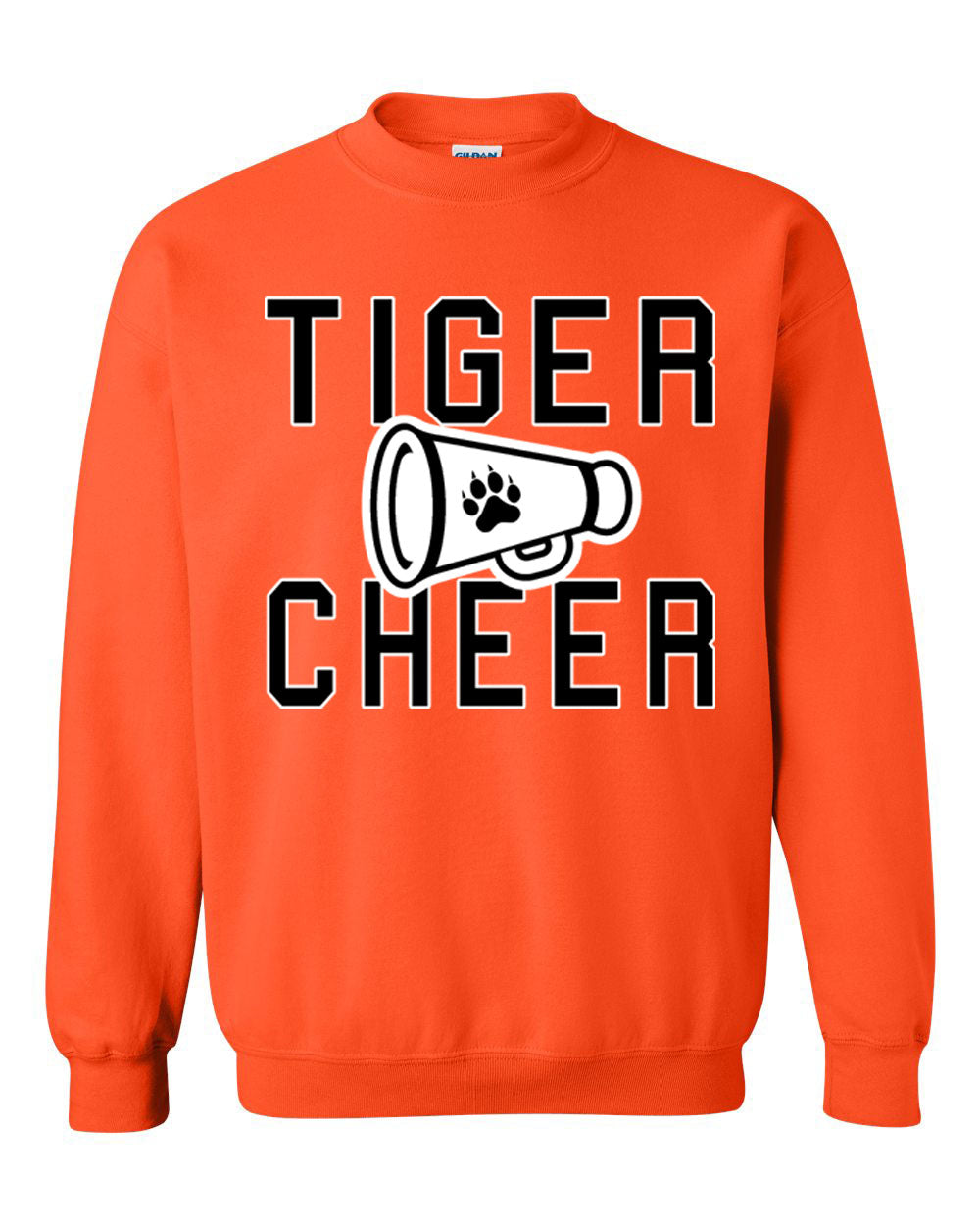 Tigers Cheer non hooded sweatshirt Design 3