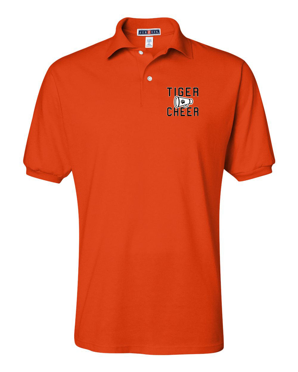 Tigers Cheer Polo T-Shirt Design 3