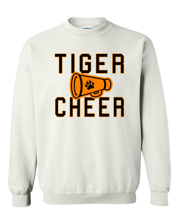 Tigers Cheer non hooded sweatshirt Design 3
