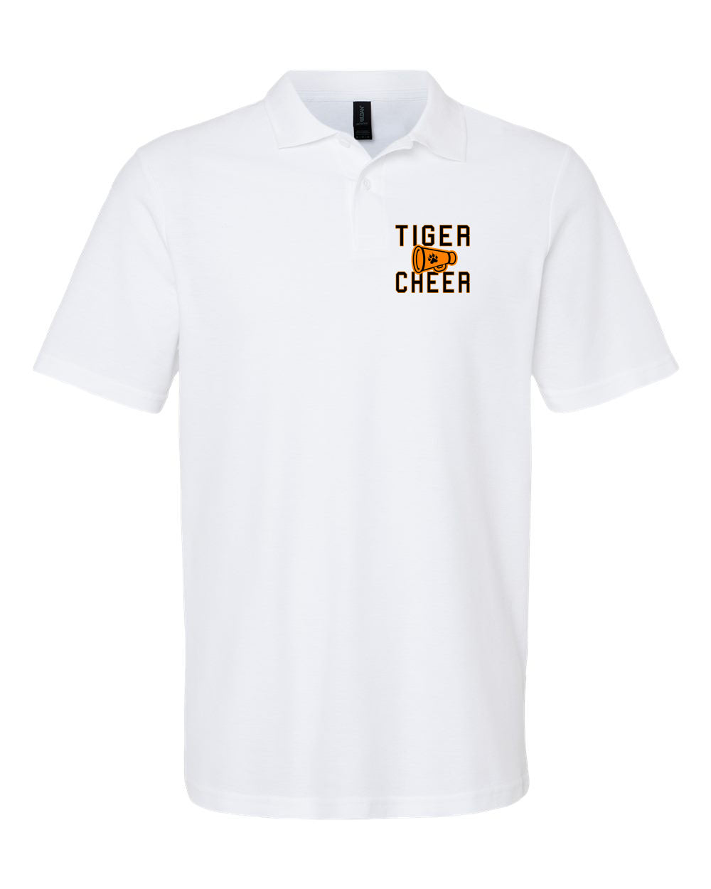 Tigers Cheer Polo T-Shirt Design 3