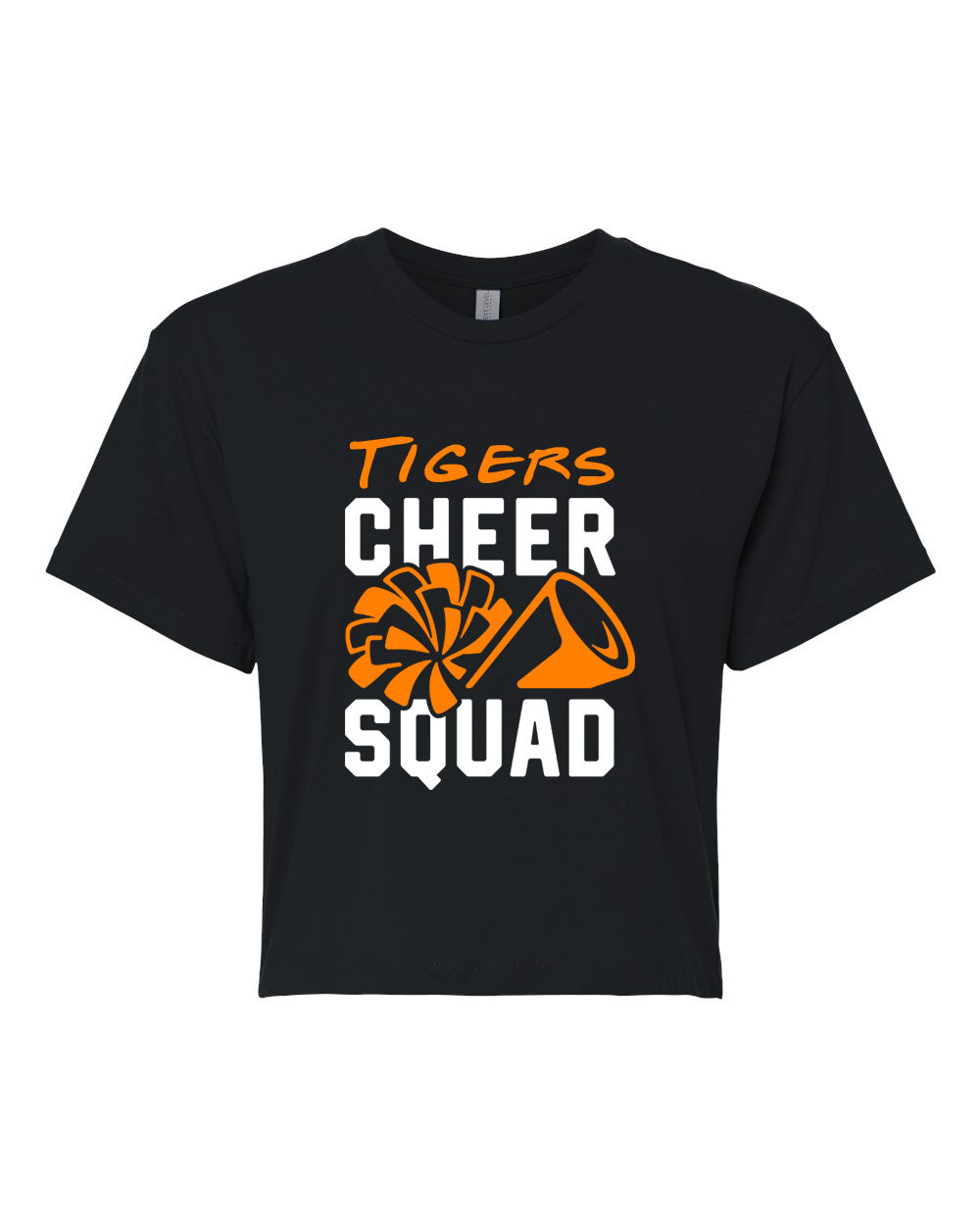 Tigers Cheer Crop Top Design 4