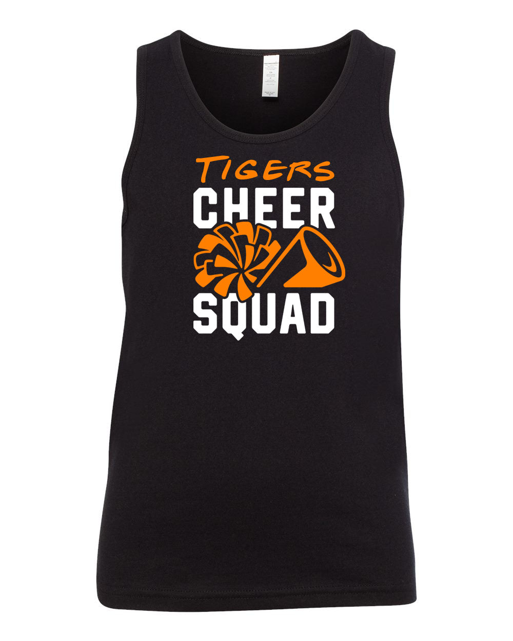 Tigers Cheer Muscle Tank Top Design 4