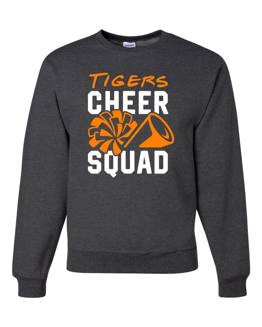 Tigers Cheer non hooded sweatshirt Design 4
