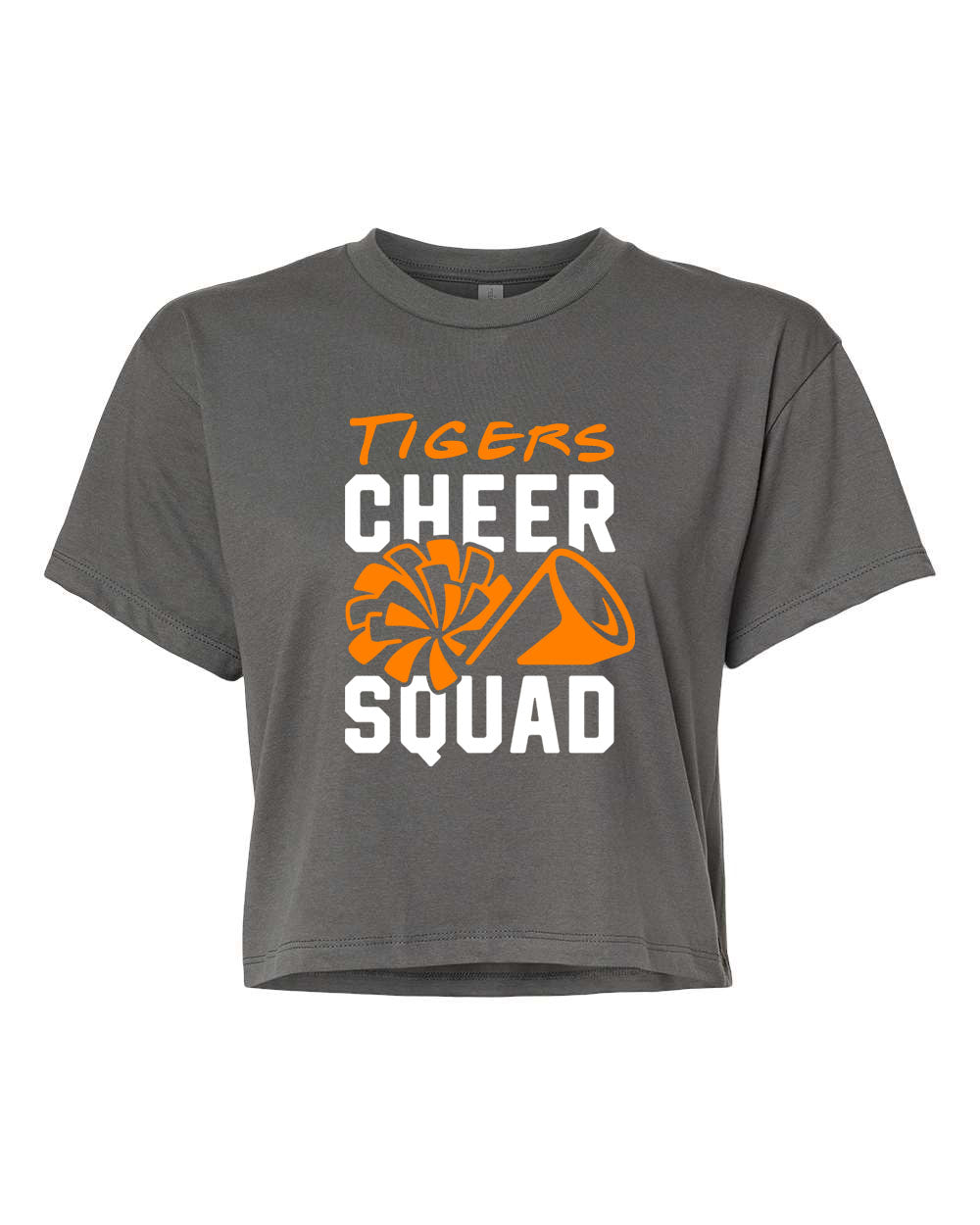 Tigers Cheer Crop Top Design 4