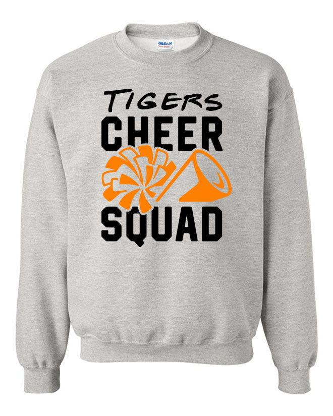 Tigers Cheer non hooded sweatshirt Design 4