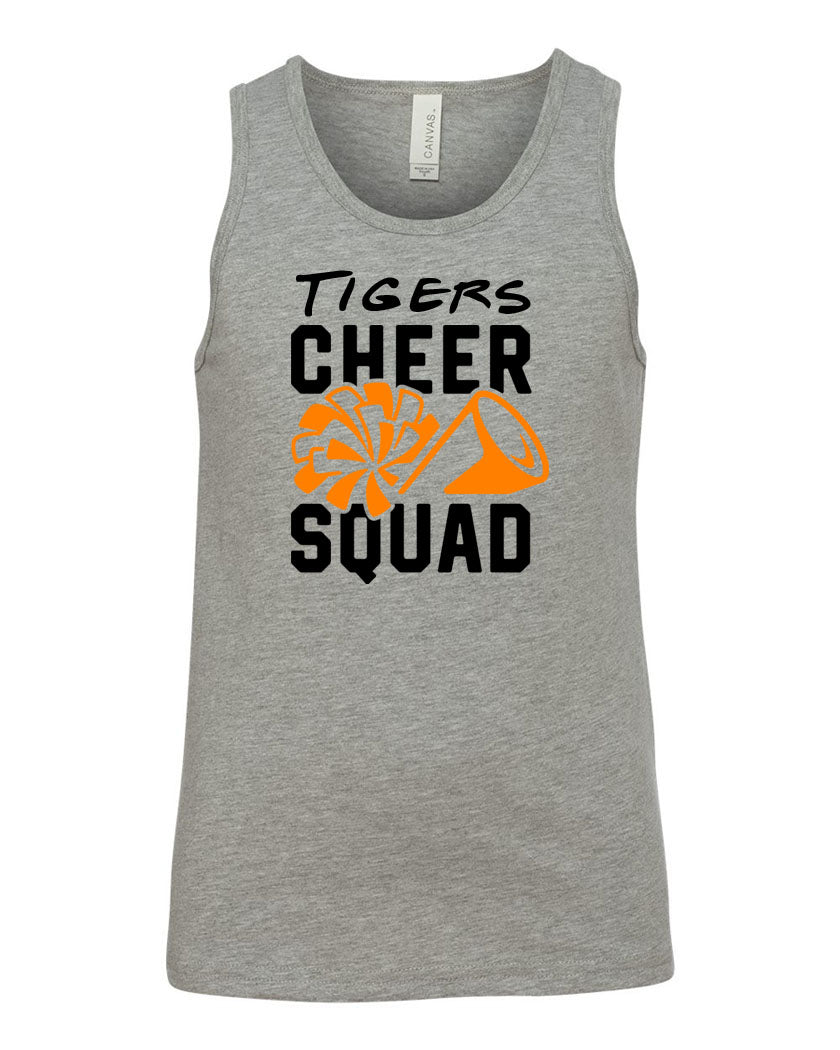 Tigers Cheer Muscle Tank Top Design 4