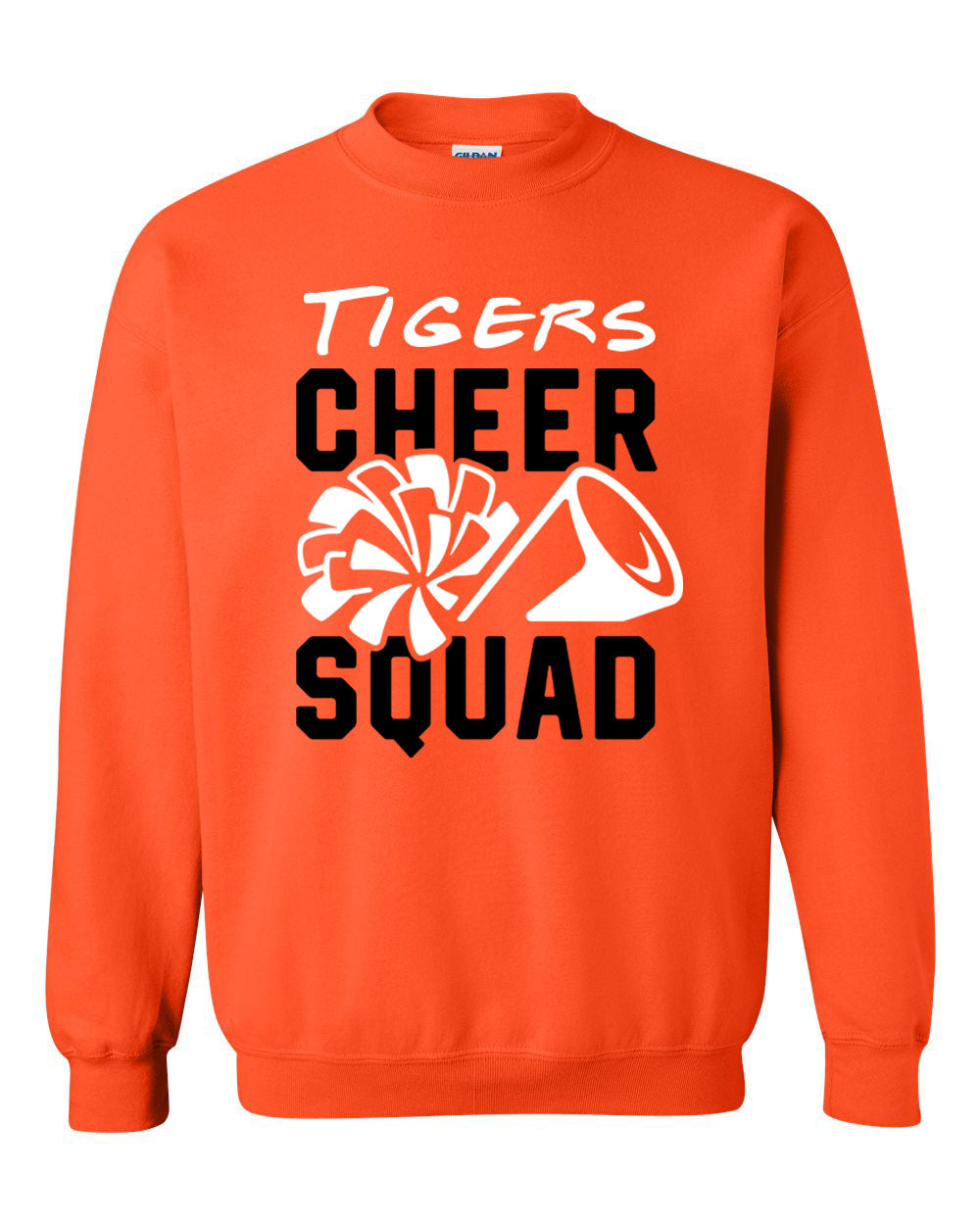 Tigers Cheer non hooded sweatshirt Design 4