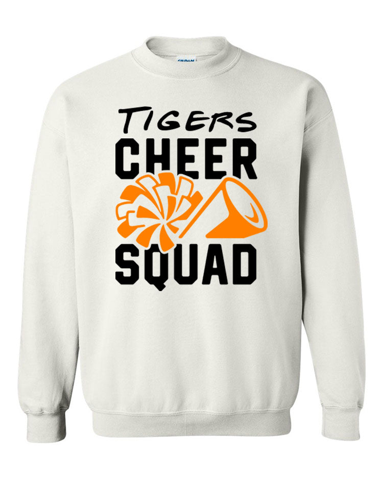 Tigers Cheer non hooded sweatshirt Design 4