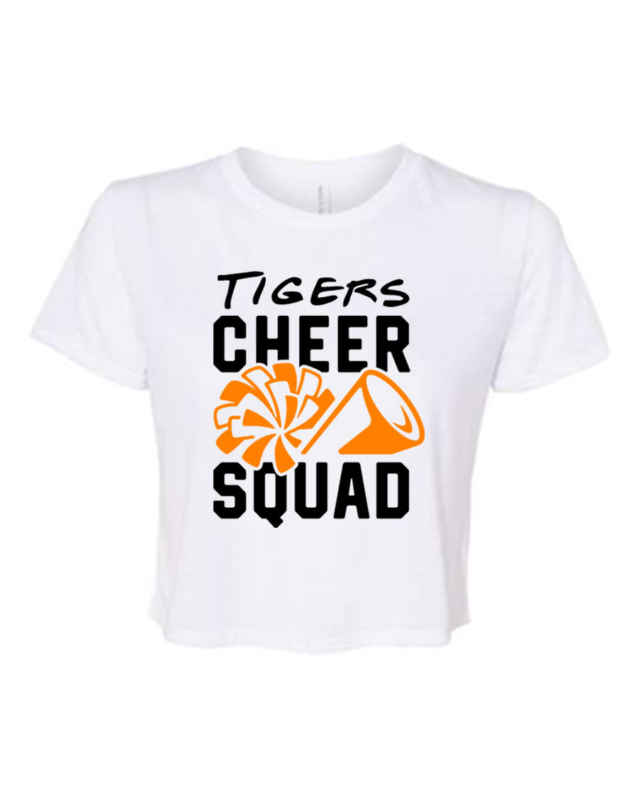 Tigers Cheer Crop Top Design 4