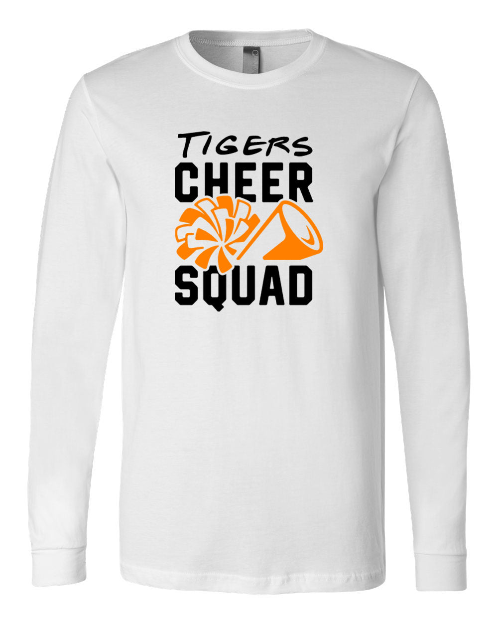 Tigers Cheer Long Sleeve Shirt Design 4