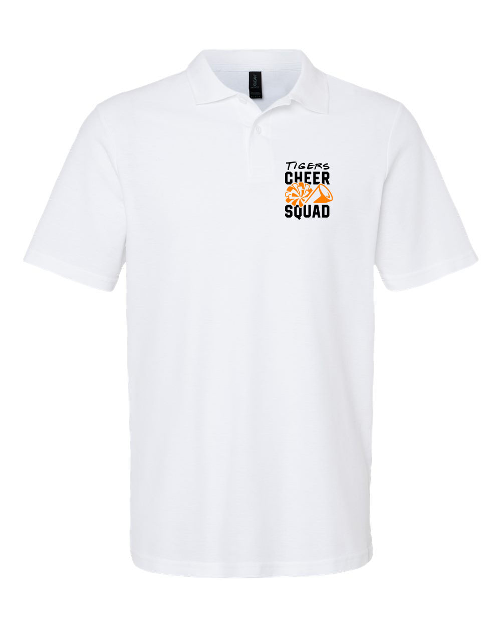 Tigers Cheer Polo T-Shirt Design 4