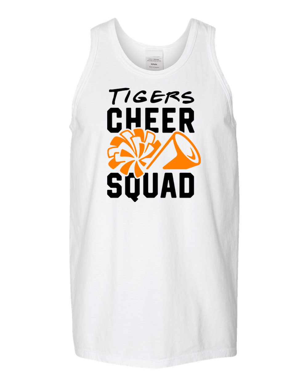 Tigers Cheer Muscle Tank Top Design 4