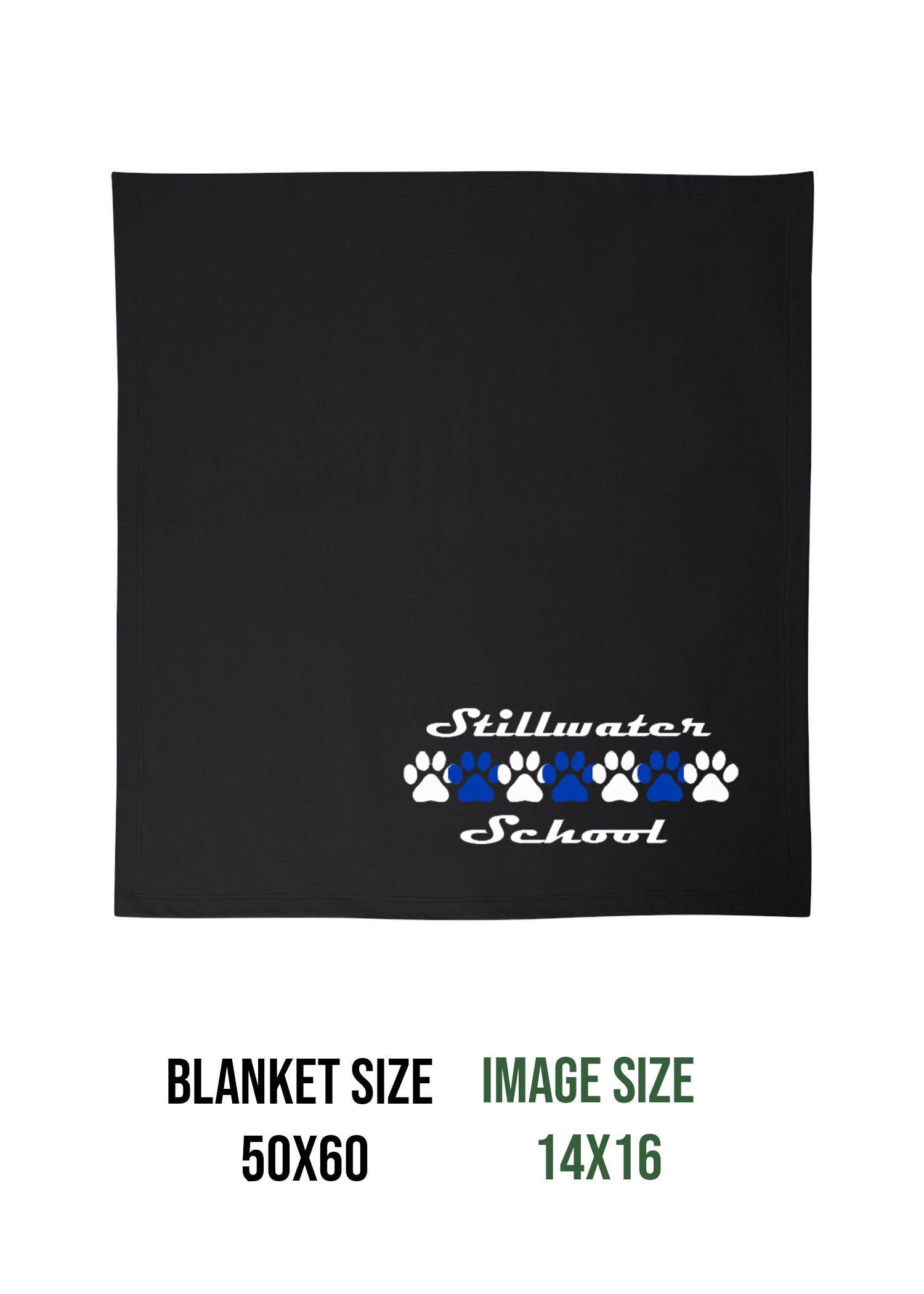 Stillwater school Design 3 Blanket