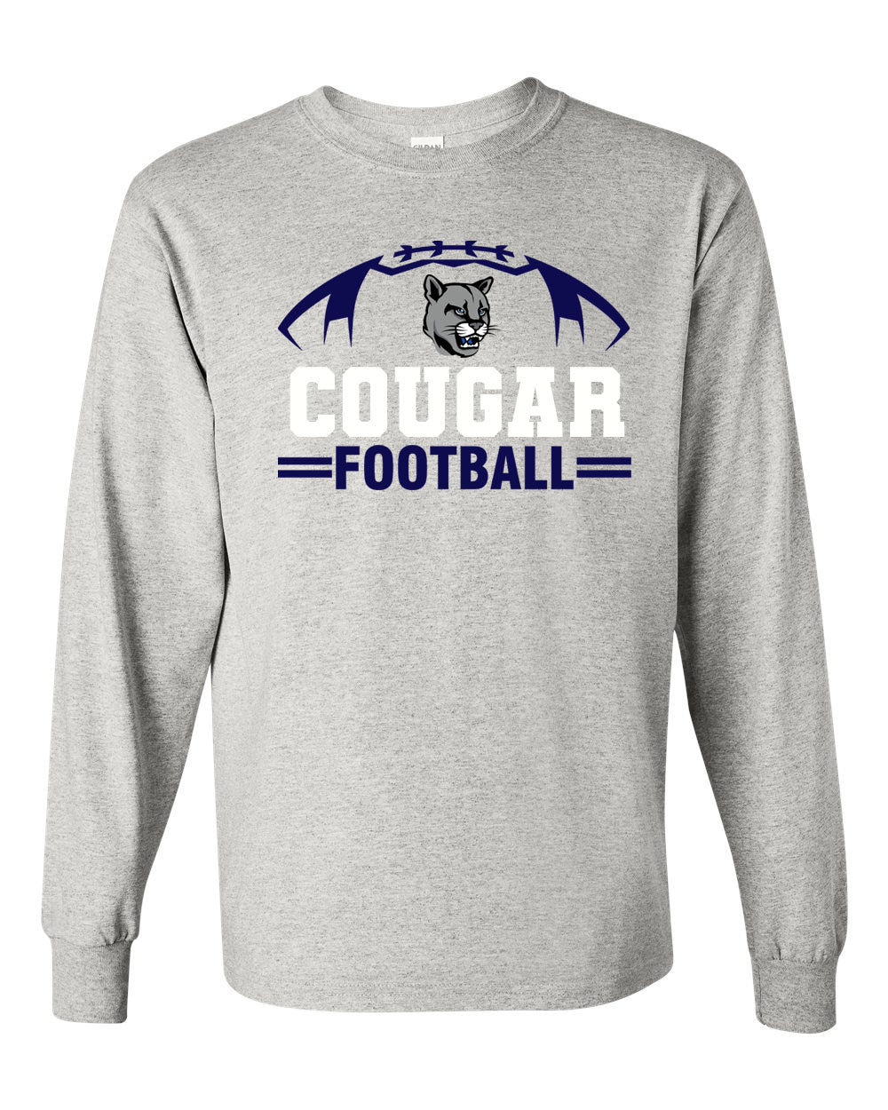 Cougars Football Long Sleeve Shirt