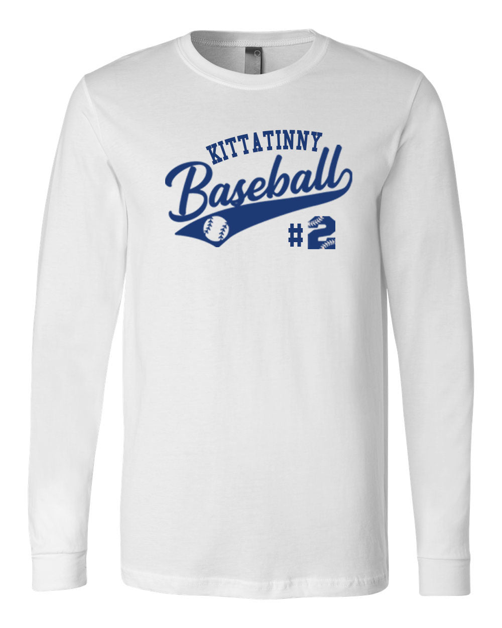 Kittatinny Baseball Design 3 Long Sleeve Shirt