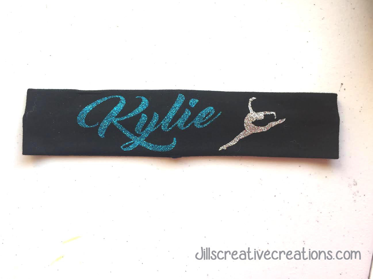 Glitter Personalized dance Headband