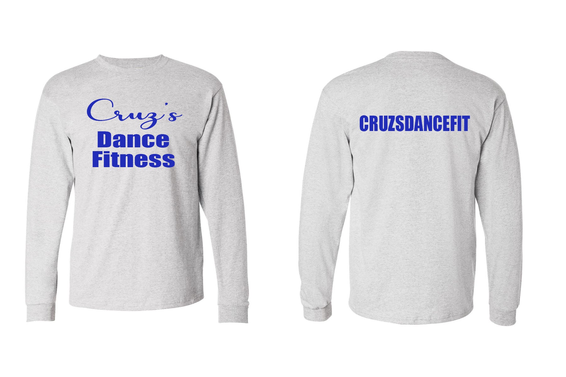 Cruzs Dance Fitness Long Sleeve Shirt