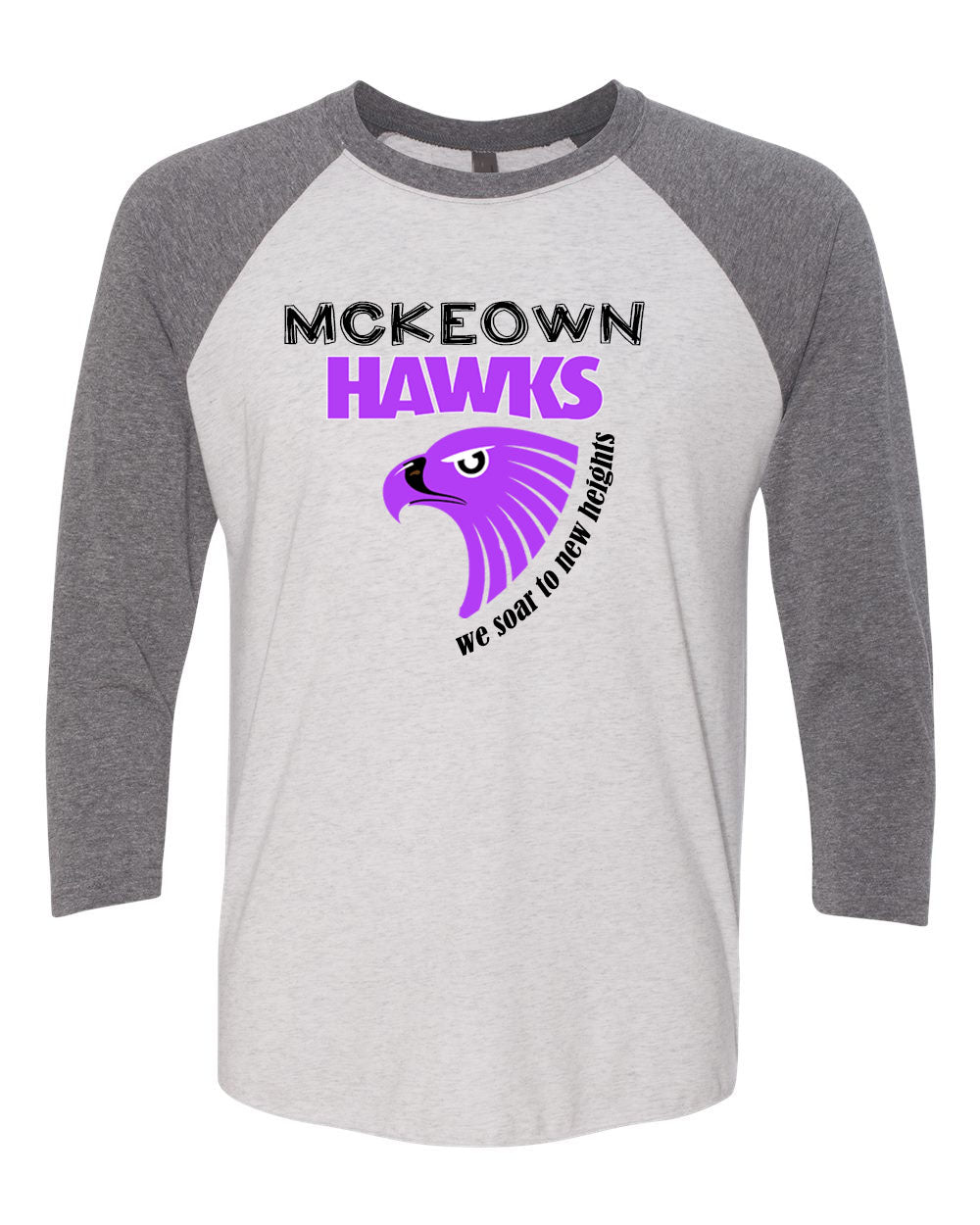 We Soar to new Heights Raglan shirt