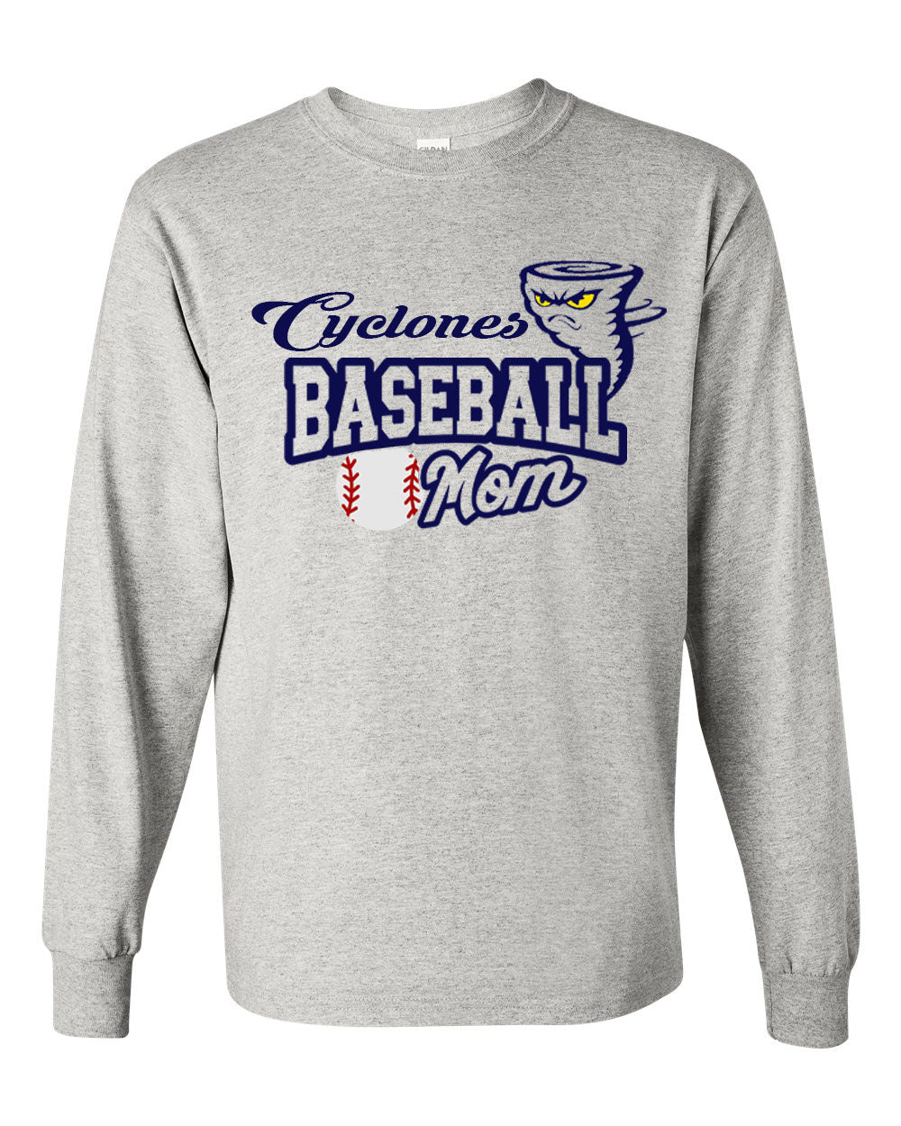 Cyclones Mom Long Sleeve Shirt