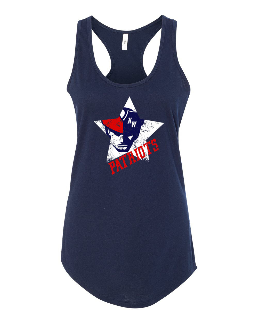 Star Patriot Racerback Tank Top