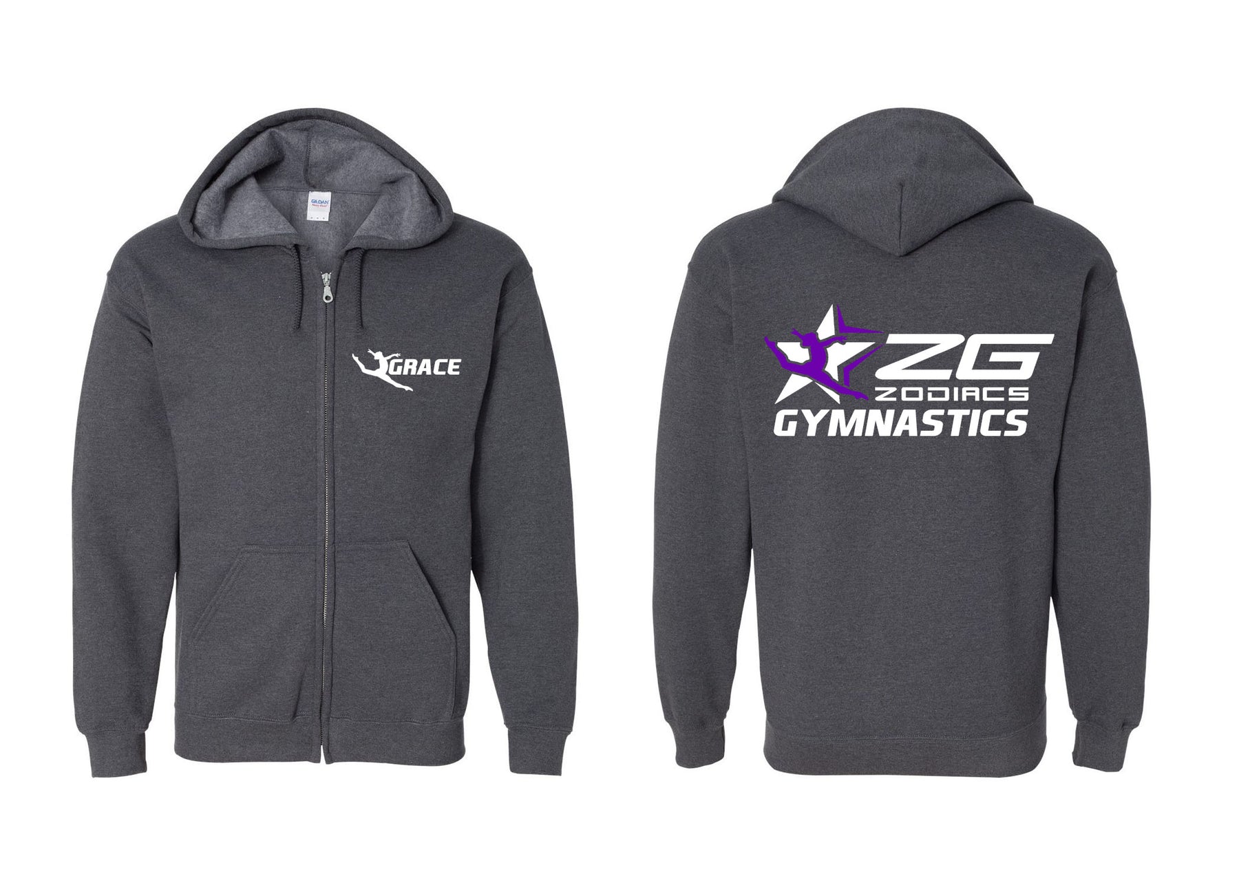 Zodiacs design 3 Zip up Sweatshirt
