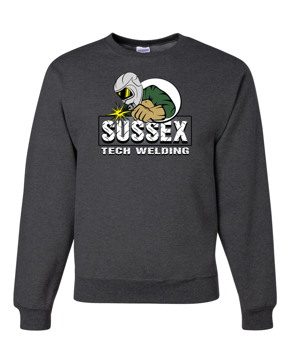 Sussex Tech Welding Design 2 non hooded sweatshirt
