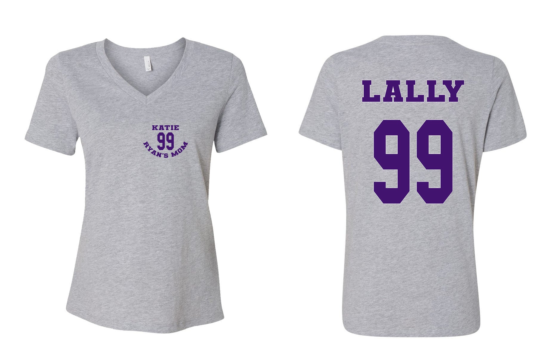 Soccer mom V-neck T-Shirt