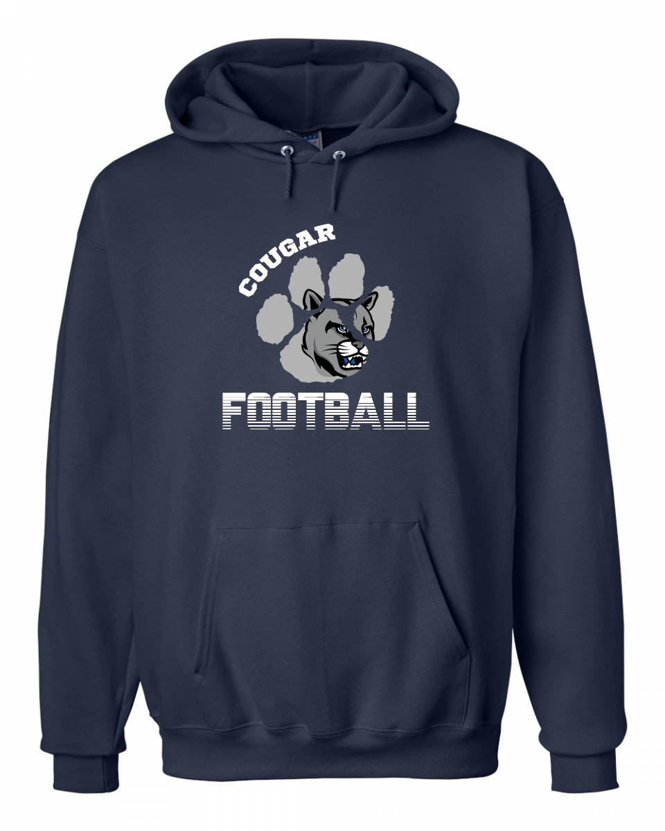 Cougar paw Hooded Sweatshirt