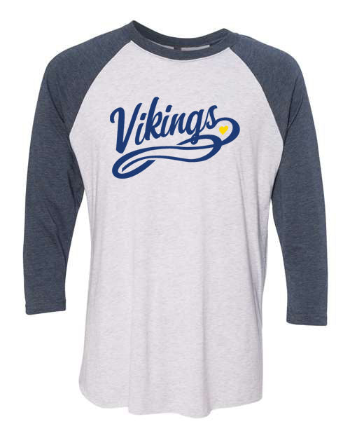 Vernon design 3 raglan shirt