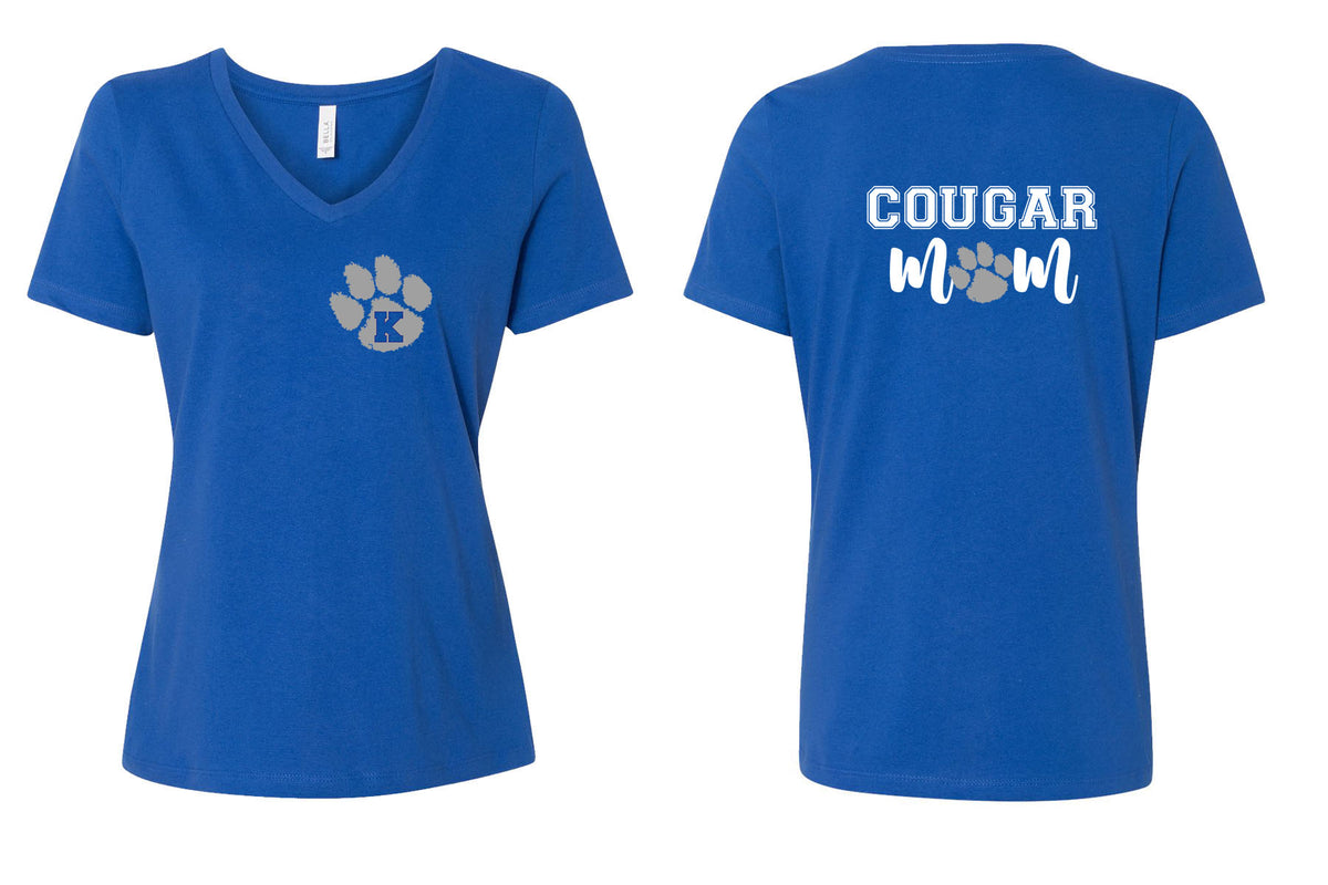 Cougar Mom v-neck Shirt